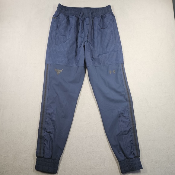 Under Armour Other - Under Armour Project Rock Joggers Mens Size Medium Track Pants Pockets Loose Gym